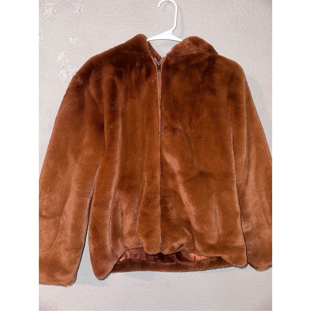 Rachel Zoe Faux Fur Teddy Jacket